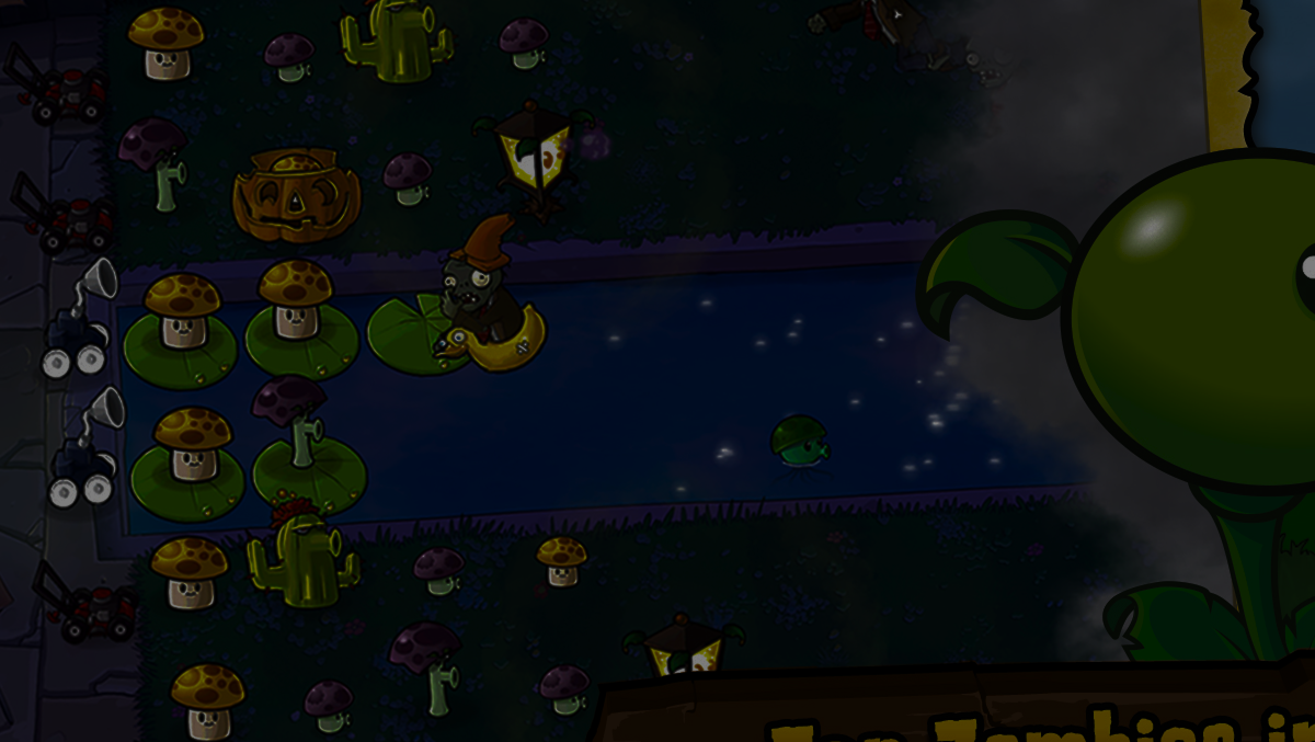 Plants vs Zombies Background